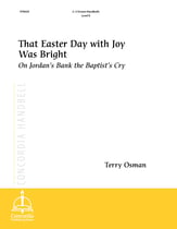 That Easter Day with Joy Was Bright Handbell sheet music cover